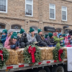 Belle journée pour la parade de Merrickville!